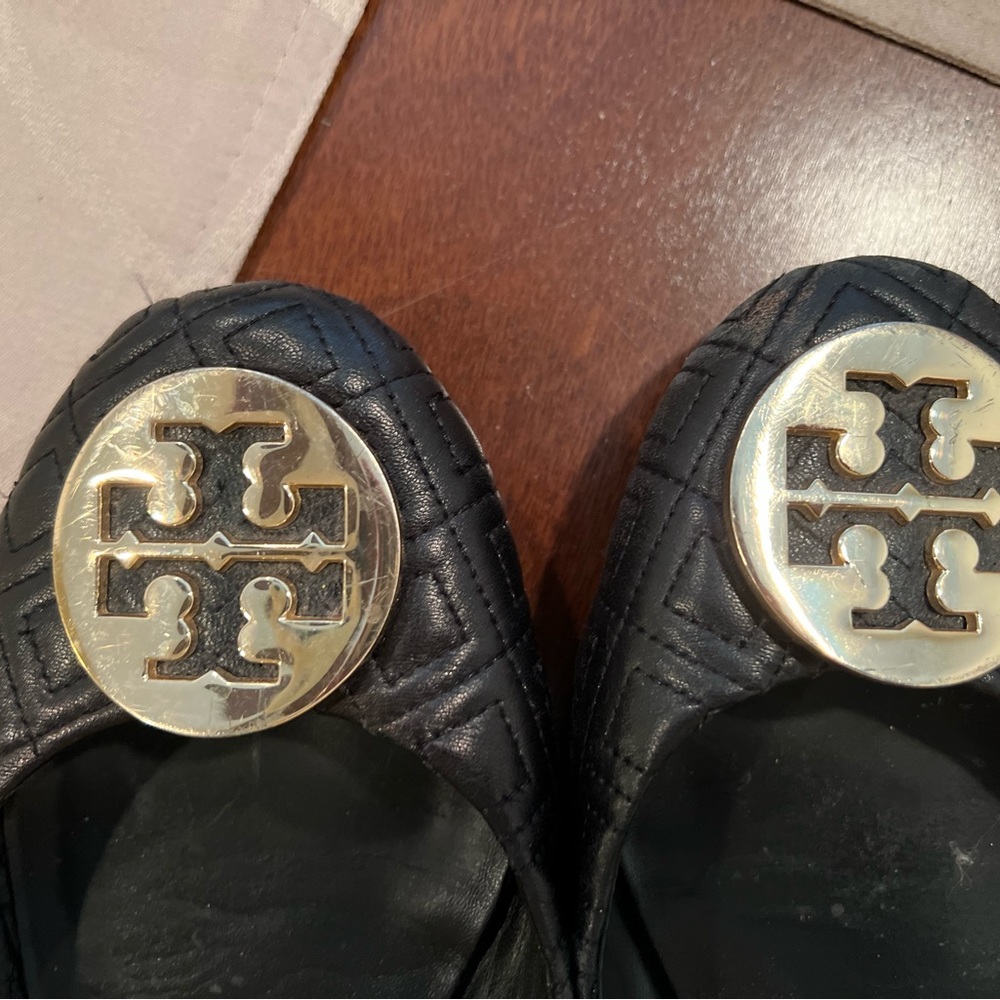 Tory Burch Quilted Flats